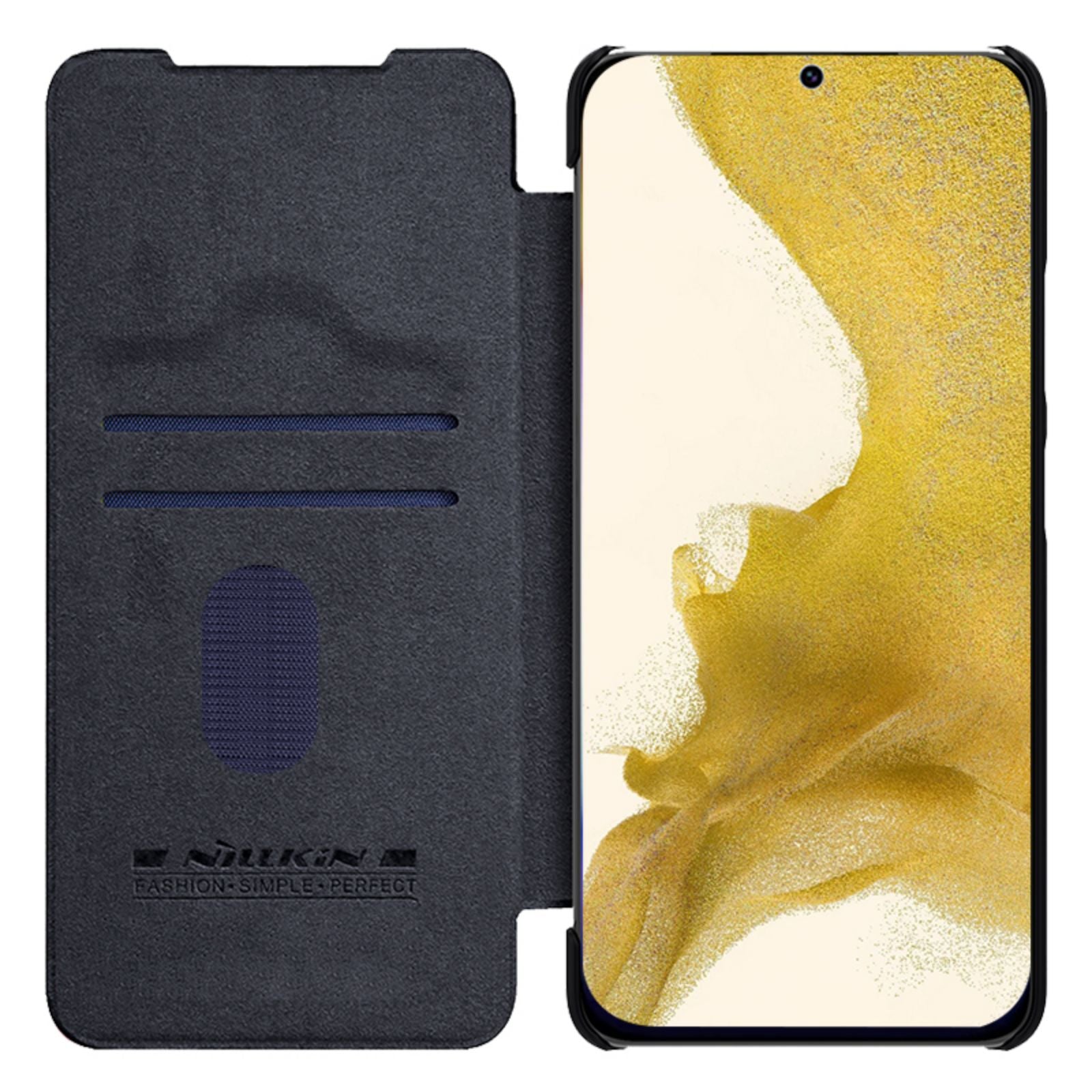 NILLKIN Qin Pro Series for Samsung Galaxy S23 PU Leather Anti-drop Phone Case Slide Lens Protection Card Holder Protective Cover NILLKIN Qin Pro Series for Samsung Galaxy S23 PU Leather Anti-drop Phone Case Slide Lens Protection Card Holder Protective Cover
